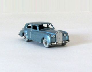 Vintage Lesney Moko Matchbox 44 Rolls Royce Silver Cloud Metal Wheels 1958