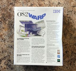 Vintage IBM OS/2 WARP Server Manuals/Software Version 4 CD - ROM 2