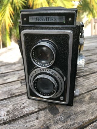 Vintage Zeiss Ikon Ikoflex Camera 1:3,  5 F=75mm,  Estate Find