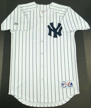 Vintage Majestic Mlb York Yankees Baseball Jersey Size Mens S