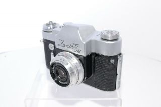 Vintage Russian Zenit 3M 35mm Camera SLR Industar 50 f3.  5 50mm Lens 2