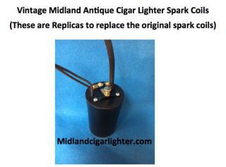 Vintage Midland Antique Cigar Lighter Spark Coil 2