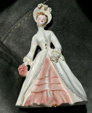 Vintage Florence Ceramics " Diane " Porcelain Figurine From Pasadena