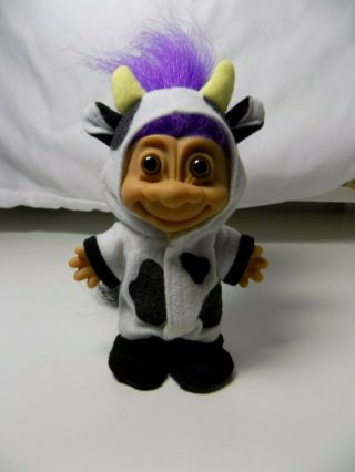 Extremely Rare Russ Cow Costume Troll,  5 " Tall