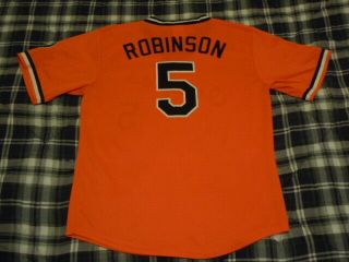 MLB Baltimore Orioles BROOKS ROBINSON - Throwback Jersey - Adult X - Large XL SGA 2