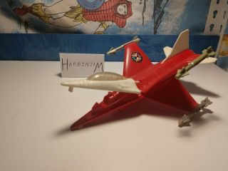 Vintage Processed Plastic Space Age X - Wing Jet Fighter Plane 6290,