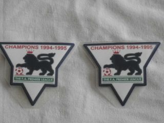 Premier League Gold Champions Patches/badges 1994 - 1995 Blackburn Rovers Lextra