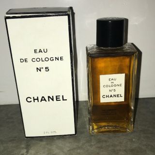 Vintage Chanel No.  5 Edc Eau De Cologne 2oz