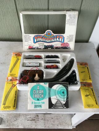 Vintage Bachmann Highballer N Scale Train Set With Extra Track