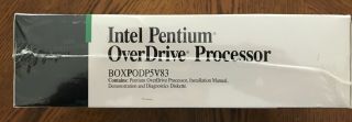 Intel Pentium OverDrive Processor Upgrade,  Vintage 1996,  Factory 2