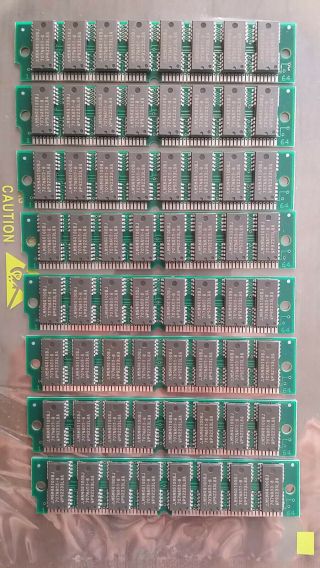 32mb Nos 64 - Pin Memory For Apple Mac Macintosh Iifx 2fx 4mb Simm X 8 = 32mb