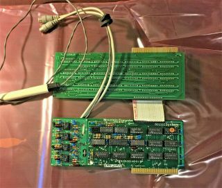 Mountain Computer Music System Audio Synthesizer Boards Sound Card Apple Ii 1979
