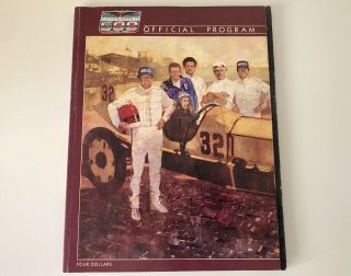 1986 Indy 500 Program (70th Running) - Indianapolis Motor Speedway - Rahal,  Corvette