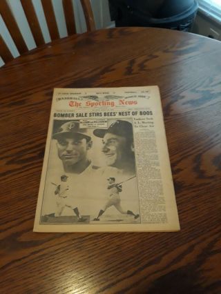 August 29,  1964 - The Sporting News - Bob Allison & Harmon Killiebrew Of The Twins