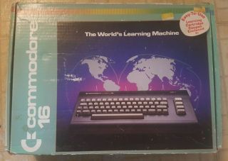Rare Commodore 16 Computer (232 Series) Nmib Great