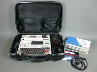Vintage Epson Hx20 Personal Computer Printer,  Acoustic Coupler Modem,  Case Nr