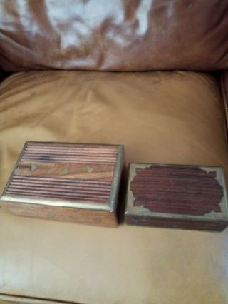 Vintage Wooden Boxes For Restoration 2