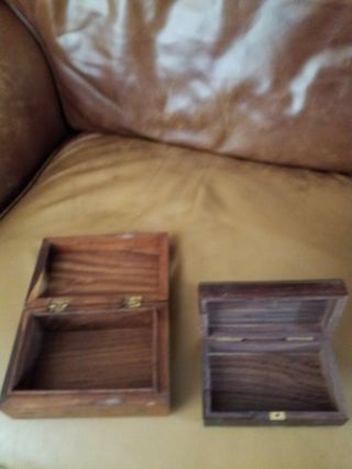Vintage Wooden Boxes For Restoration 3