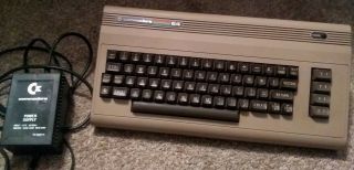 Commodore 64 Computer Diagnostic With Power Suppy -