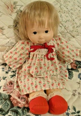 Vintage Fisher Price Baby Ann Lapsitter Doll 402
