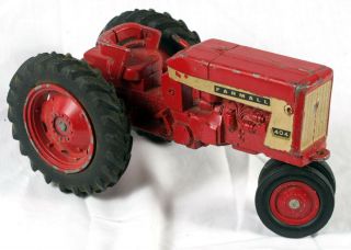 Rare Vintage Ih International Farmall 1:16 404 Farm Tractor Red Metal Toy 1963