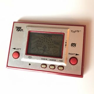 Vintage Nintendo Ball Ac - 01 Toss Up Mego Time Out Game & Watch
