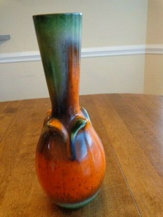 Vintage Retro Haeger Vase Orange