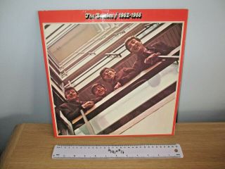 Vintage Lp Vinyl Record Album - The Beatles - 1962 - 1966 - Emi Apple Records