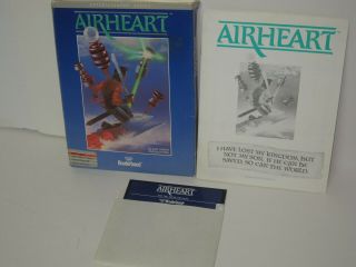 Vintage Software Game Apple Ii Airheart Broderbund