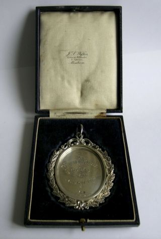 Scottish Provincial: A Very Rare George V Silver Medal,  T.  L.  Brown,  Cupar