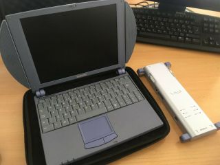 Sony Vaio Pentium Ii 400mhz Pcg - N 505 Windows 98 Vintage Umpc Ultra Slim Laptop