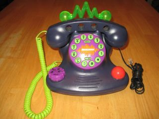 Vintage Nickelodeon Talk Blaster Phone Sound & Lights Effect 90 