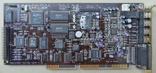 Boxed Terratec Maestro 32/96 Sound Card Pc Isa 4mb Roland General Midi Wavetable