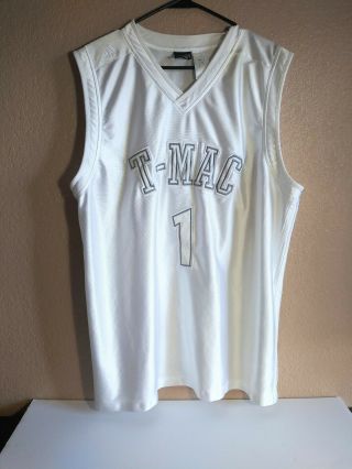 Adidas Tracy Mcgrady 1 T - Mac Basketball Jersey White Rare