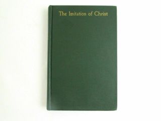 ††vintage Catholic Book The Imitation Of Christ Thomas A Kempis Bruce 1949