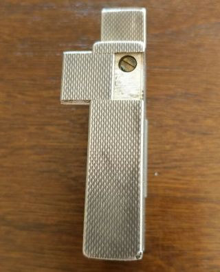 Rare Vintage Alfred Dunhill/ B&C Hallmarked Sterling Silver Lighter Pat 440072 3