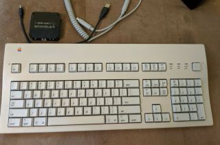 Apple Extended Keyboard Ii With Wombat Usb Converter
