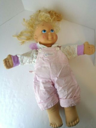 My Buddy Kid Sister Doll Playskool Hasbro 1985 Outfit Blond Blue Eyes