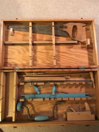Vintage Handy Andy Childs Carpenters Tool Set 2