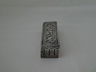 Antique Silver Table Snuff Box by Berthold Muller Chester 3