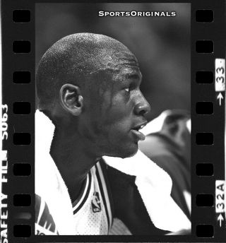 35mm B&w Negative - Michael Jordan - Chicago Bulls