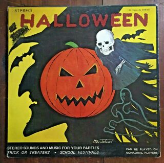 Vintage Halloween Stereo Sounds And Music For Your Parties - 1960s Lp Album