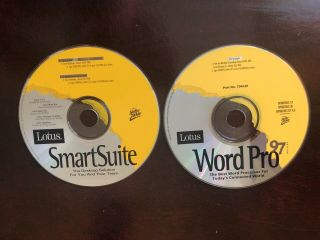 Bundle: Lotus Smartsuite 4,  96 And Word Pro 97 - Windows 95 Nt 4.  0 3.  1 Vintage