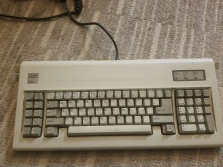 Ibm Model F Pc At Keyboard And Needs Some Cleaning But Good Cndtn