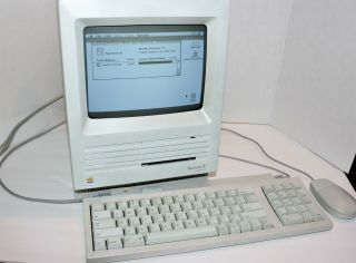 Vtg Apple Macintosh Se Superdrive Computer M5011 W/ Keyboard,  Mouse Euc