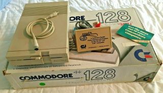 Commodore 128 Computer 1541 Disk Drive HDTV Video Cable,  More 2
