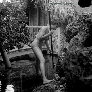 Bunny Yeager 1962 Pin - Up Camera Negative Girl Nude Mai Kai Room Chris Darling