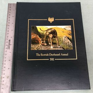 Book Scottish Deerhound Annual 1981 Vintage Vol 2 Limited 159/300 Edition 1981