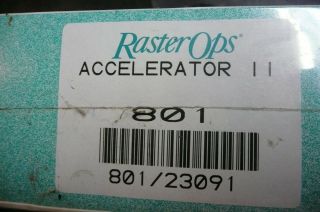 RasterOps Accelerator - For Nubus Mac - JPEG HW Compression 2