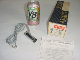 Vintage Nos Astatic D - 104 Ham Radio Crystal Microphone Head Stand Connector Part